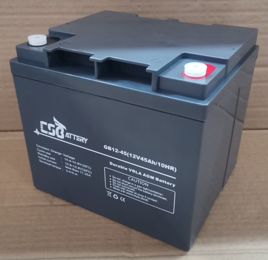 Battery CSB GB 12V45Ah AGM VRLA