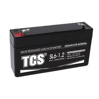 Battery TCS SL6V1,2Ah VRLA AGM
