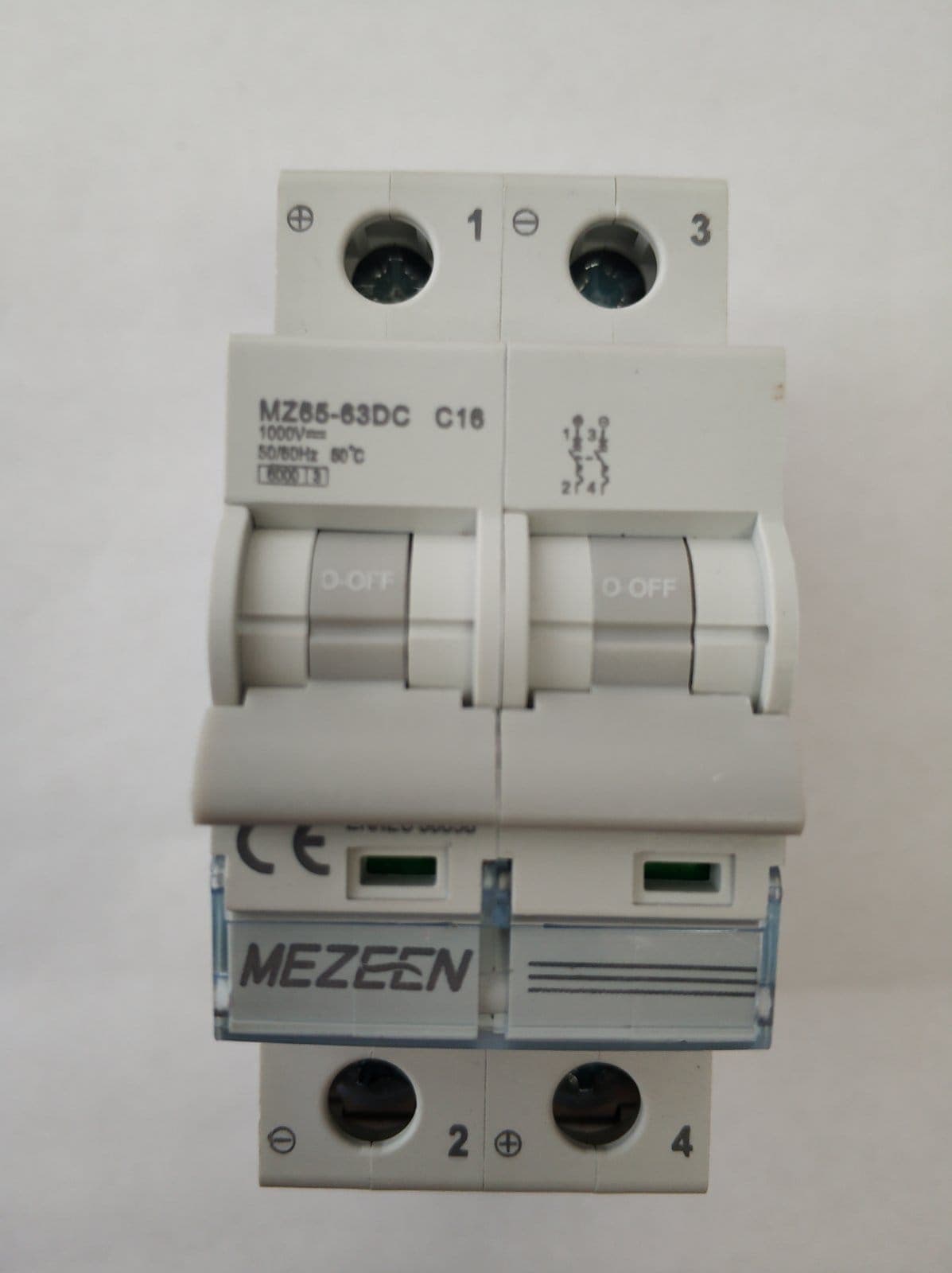 Автомат постоянного тока MEZEEN MZ65-63DC C20