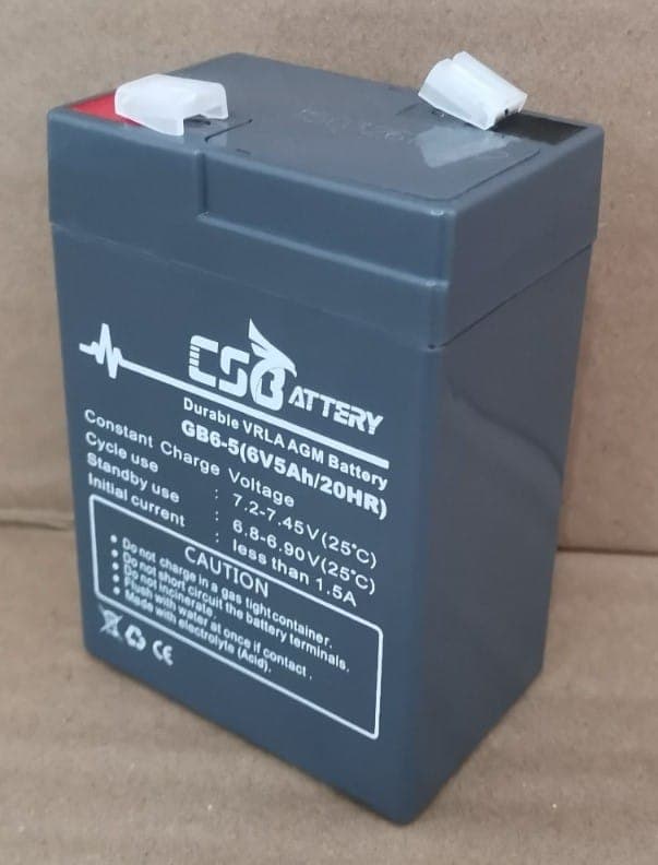 Battery CS GB6V5Ah VRLA AGM