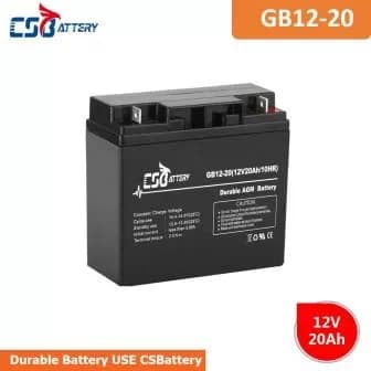Battery CSB GB 12V20Ah VRLA AGM