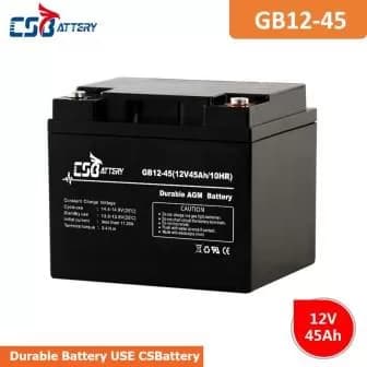 Battery CSB GB 12V45Ah AGM VRLA