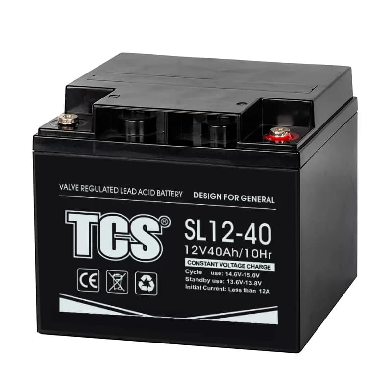 Battery TCS SL12V40Ah VRLA AGM