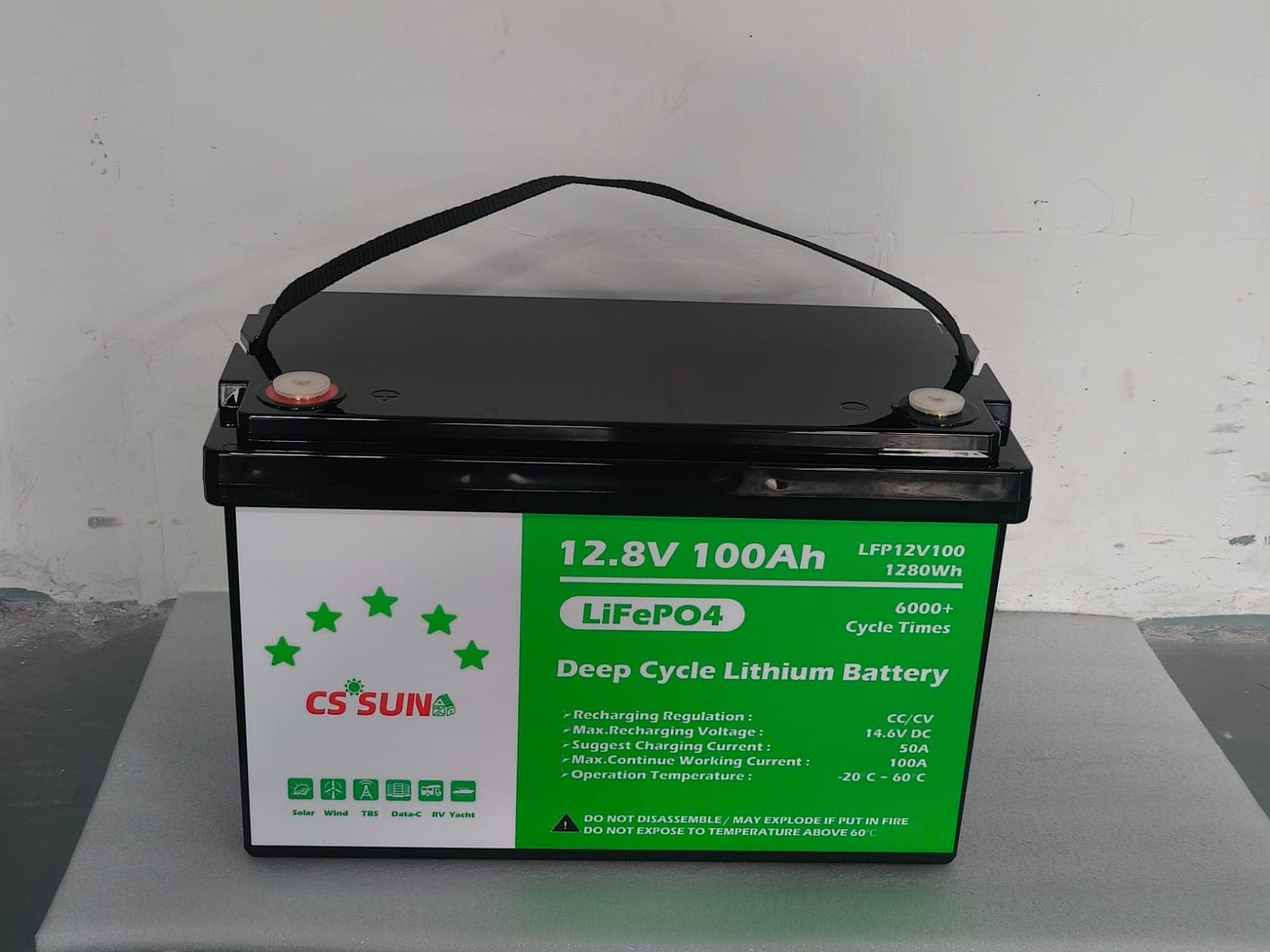 CS SUN LFP 12V-100
